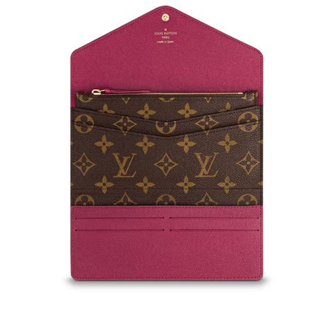 Louis Vuitton LV Monogram Canvas Josephine Wallet With 